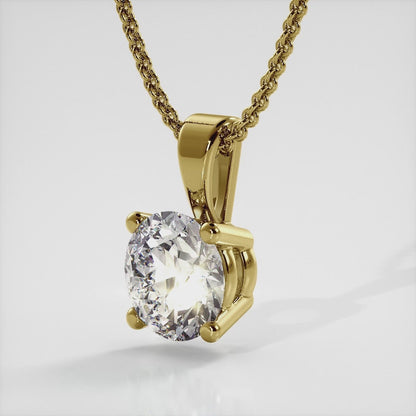 Be Mine Diamond Solitaire Pendant