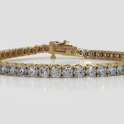 Four Prong Classic Tennis Bracelet