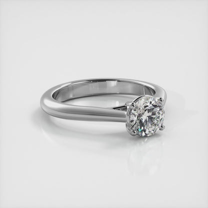 Round Brilliant Cut Diamond Solitaire Engagement Ring