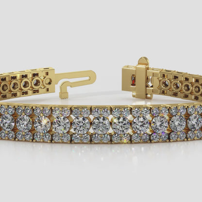 Radiant Diamond Tennis Bracelet