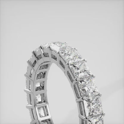 Princess Cut Diamonds Classic Eternity Ring